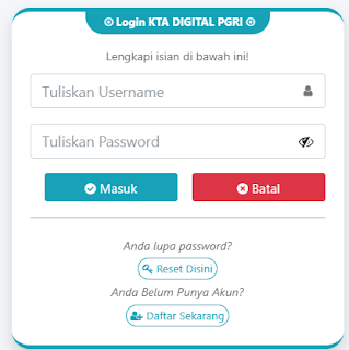 Register PGRI Boven Digoel - Persatuan Guru Republik Indonesia Cabang Kabupaten Boven Digoel